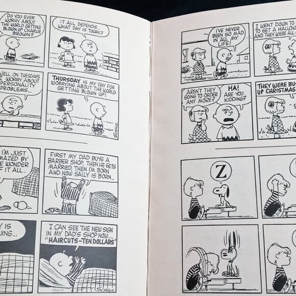 Nice Vintage Hardcover Edition of the Peanuts Book Go Fly a Kite, Charlie Brown - Picture 10 of 16